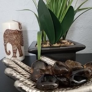 Natural Smokey Quartz Crystal Tumbled Stone